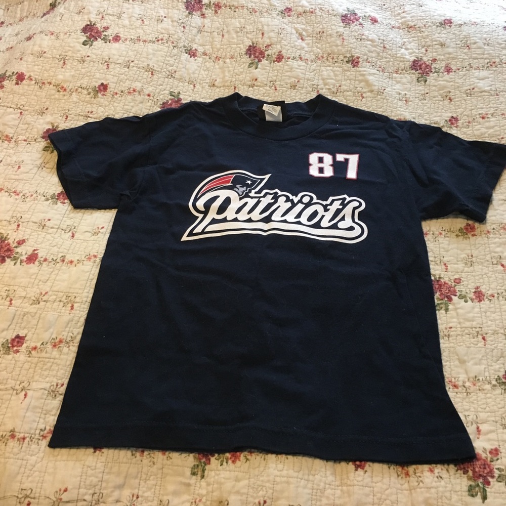 NE Patriots Gronkowski 87 Youth T-shirt